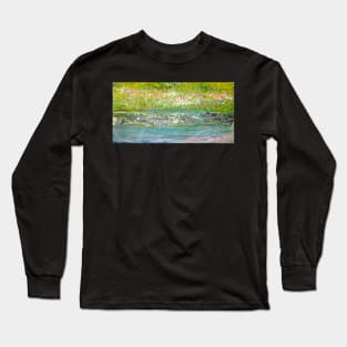 Come Sit (Meadow) Long Sleeve T-Shirt